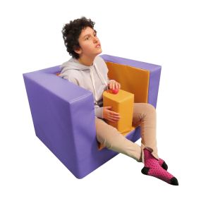 Armchair with Support - Blue| Multi-Sensory Environments | Creative Activity