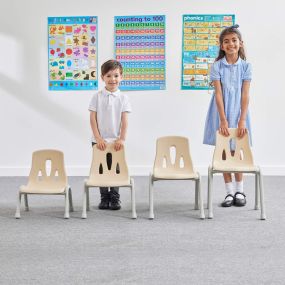 Oslo Modern Chair - Seat Height 310mm. Pack of 4
