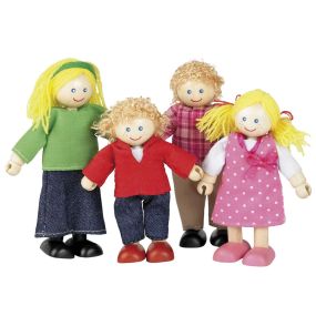 Small World Multicultural Doll Family White