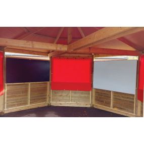 5m Gazebo Side Blind 1800 x 1450mm | Creative Activity