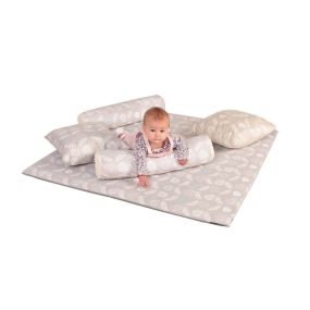 Baby Room Mat, Cushions and Bolsters 5 Piece Set