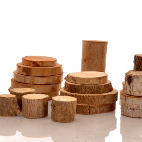 Wooden Log Set