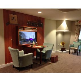 Train Carriage LCD Wall Feature Orient Express Rail Carriage | Creative Activity