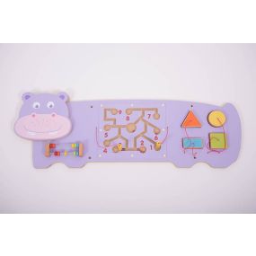 Fine Motor Activity Wall Panels Hippo | Creative Activity
