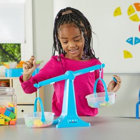 Learning Resources Nestable Pan Balance Set of 4 | Creative Activity