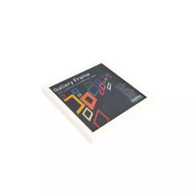 30cm Square Mounting Frame White Finish, Box of 4