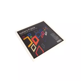 50cm Square Mounting Frame White Finish, Box of 4