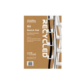 A4 Cupcycling Recycled Cartridge Pad  50 sheets  140gsm | Creative Activity
