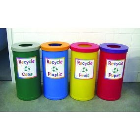 Popular Litter Bins - Set of 6