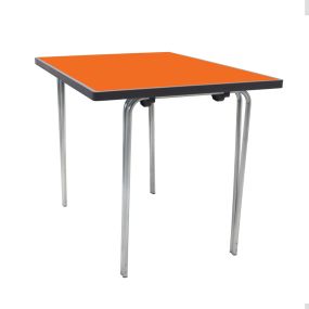 Gopak Premier Folding Tables H584 x W610 x L915mm Orange