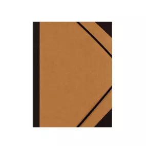 A3 Recycled Kraft Portfolio with elastic retainers