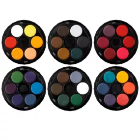 Anilinky Watercolour 36 brilliant colour 6 disc set