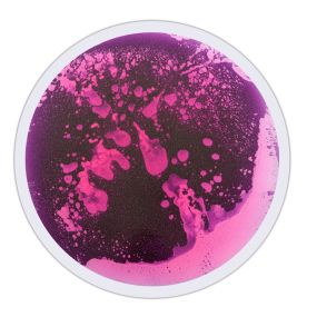 Round Liquid Floor Tile 50x50cm - PURPLE