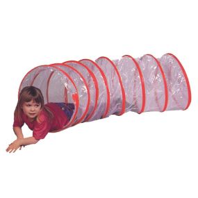 Concertina Pop-up Play Tunnel 1.83m Clear