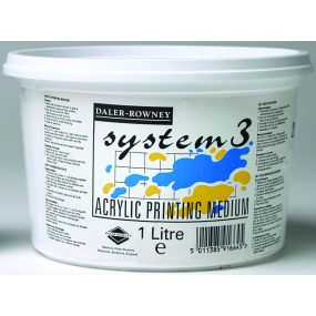 System 3 Screen Printing Medium 1 Litre | Creative Activity