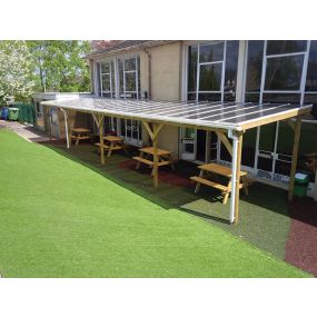 Polycarbonate Roof Pergola - 3000mm x 2000mm | Creative Activity