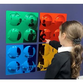 Coloured Bubble Mirrors