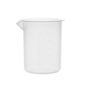 Beaker, Polypropylene, Squat, 500ml (Pack of 5)