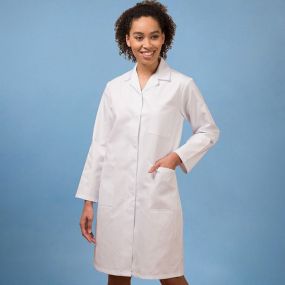 Laboratory Coats, Polyester Cotton, Female, Chest 100cm, 110cm long (Each)