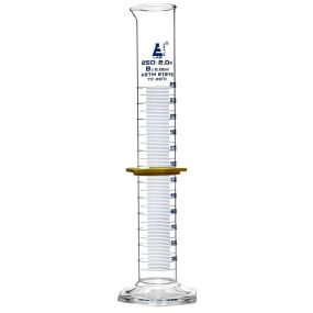 Graduated Glass Measuring Cylinder Class B to ASTM E1272 Std – 250ml