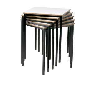 Welded Frame Square Table 600 X 600mm PVC Edge H760mm  | Creative Activity