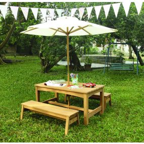 Outdoor Bench Parasol | Creative Activity