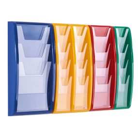 Visual Wall Mounted Literature Display 4 x A5 | Creative Activity