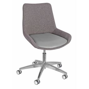 Belgravia Chair With 5 Star Chrome base on Castors | Creative Activity