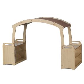Tall Den Cave Set - Brown Roof | Creative Activity