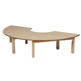 Semi Circle Table (W1630 x D560 H400mm) | Creative Activity