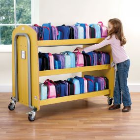 Tuf2™ Double Lunchbox Trolley | SPIM Classroom Furniture | Creative Activity