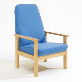 Meridian High Back Beech Armchair | Creative Activity