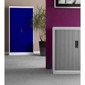 Lugano Premium Side Tambour Storage Cupboard W1003 x D507 x