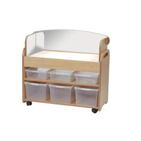 Light Box Trolley with Mirror Surround | Creative Activity