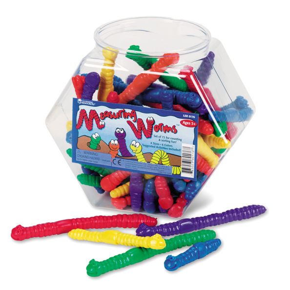Measuring Worms Set of 72