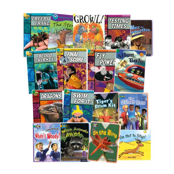 Green Orange and Turquoise Band Book Pack | Creative Activity