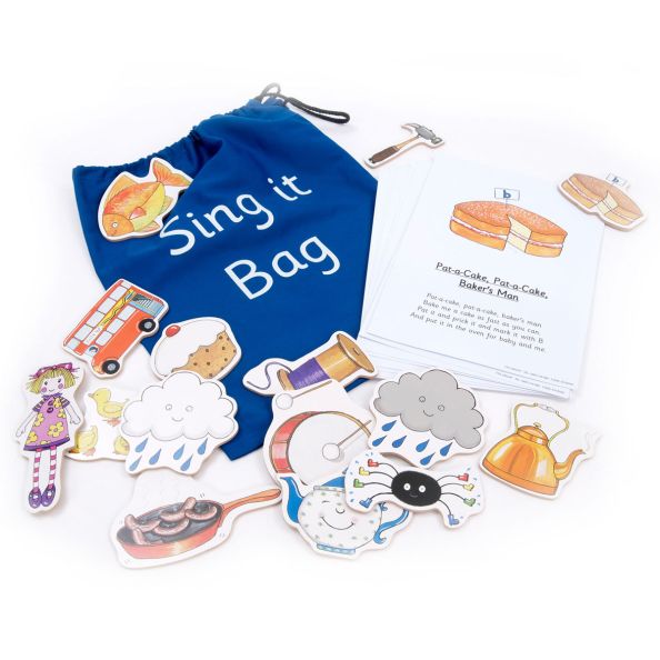 Sing It Bag Song and Rhyme Activity Set 44pcs