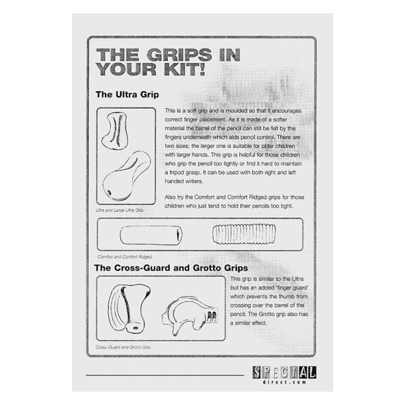 Special Direct Get a Grip Pencil Grips | Creative Activity