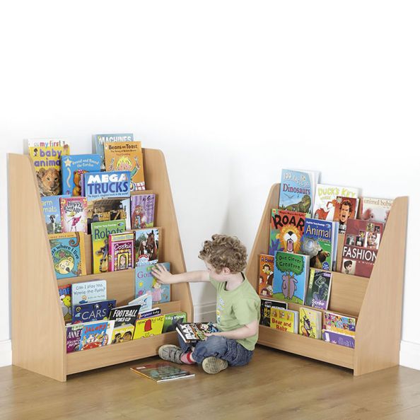 Wooden Bookcase Storage Display Units | Creative Activity
