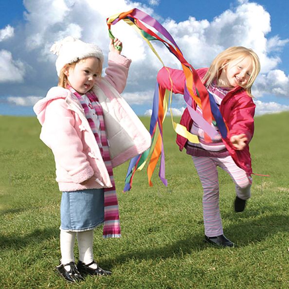 Holding Dance Streamers 6pk | Creative Activity