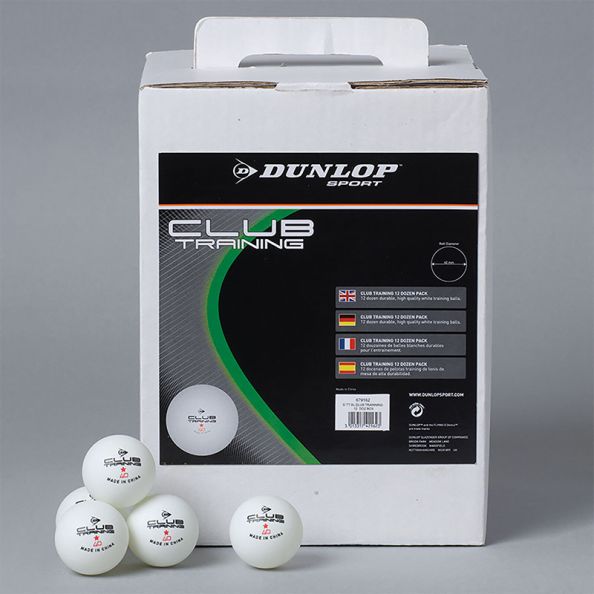 Dunlop Table Tennis Balls 144pk | Creative Activity