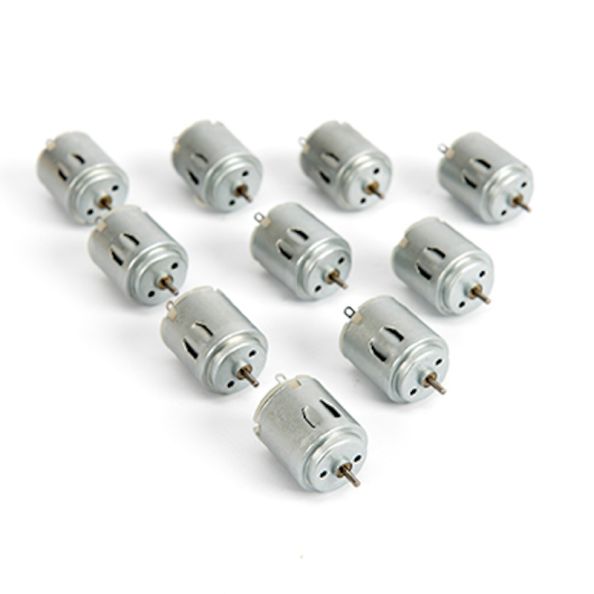 Small Electric DC Motors 1.5 to 4.5v 10pk | Creative Activity
