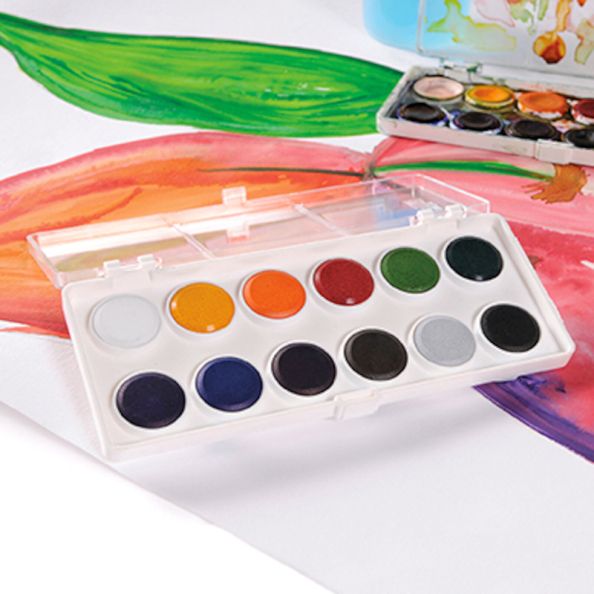 Koh-I-Noor Watercolour Pallet Paint Set Single | Creative Activity