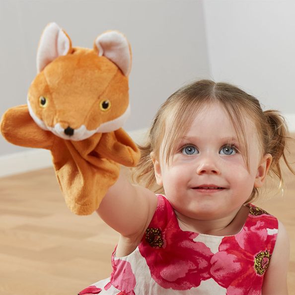 Role Play Wildlife Puppet Set 5pcs | Creative Activity