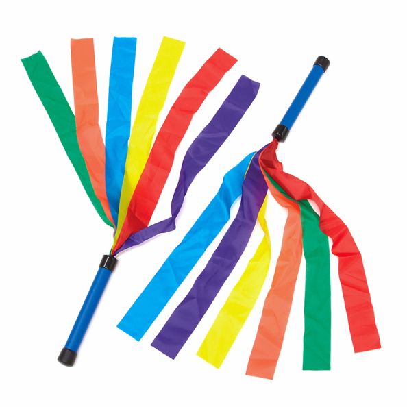 Six Colour Dance Wands 12pk | Creative Activity