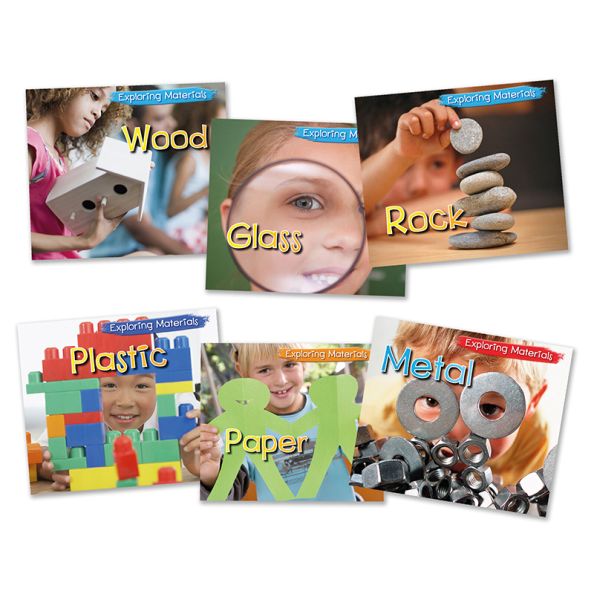 Exploring Materials Books 6pk | Creative Activity