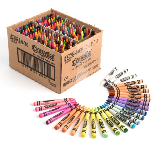 Crayola Standard Crayon 2x Jumbo Classpack of 288pk