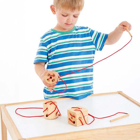 Wooden Sewing Blocks 3pk | Creative Activity