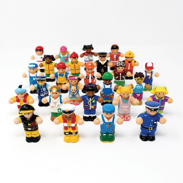 Small World WOW Occupation Figure Set 22pcs | Creative Activity