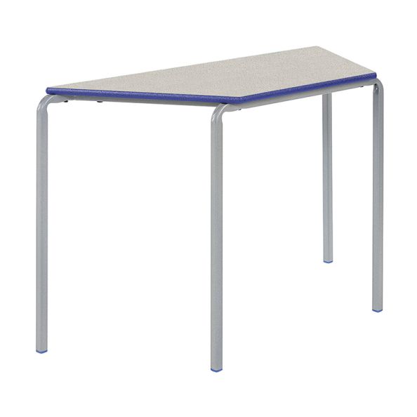 Crush Bent PU Edge Trapezoid Table | Creative Activity